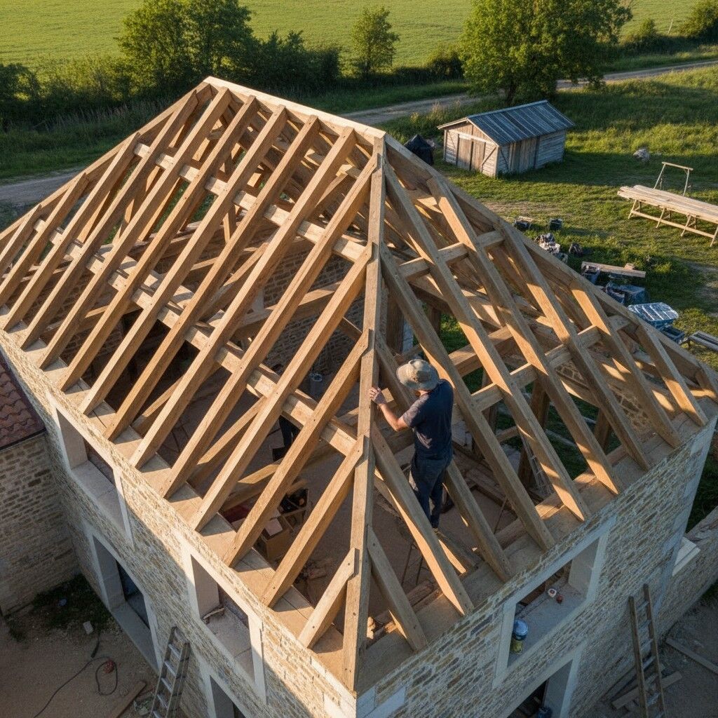 Projet de Charpentier - Photo 2